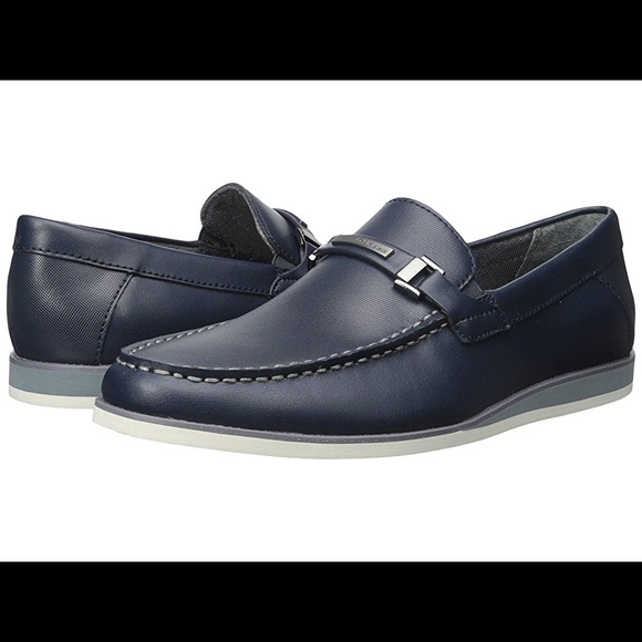 Calvin Klein Navy Blue Loafers Dress 